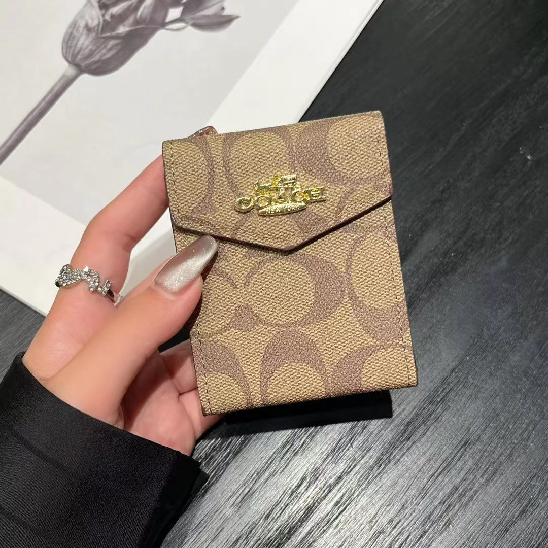 Luksus MK & CO-inspirerede Monogram Card Holder-punge