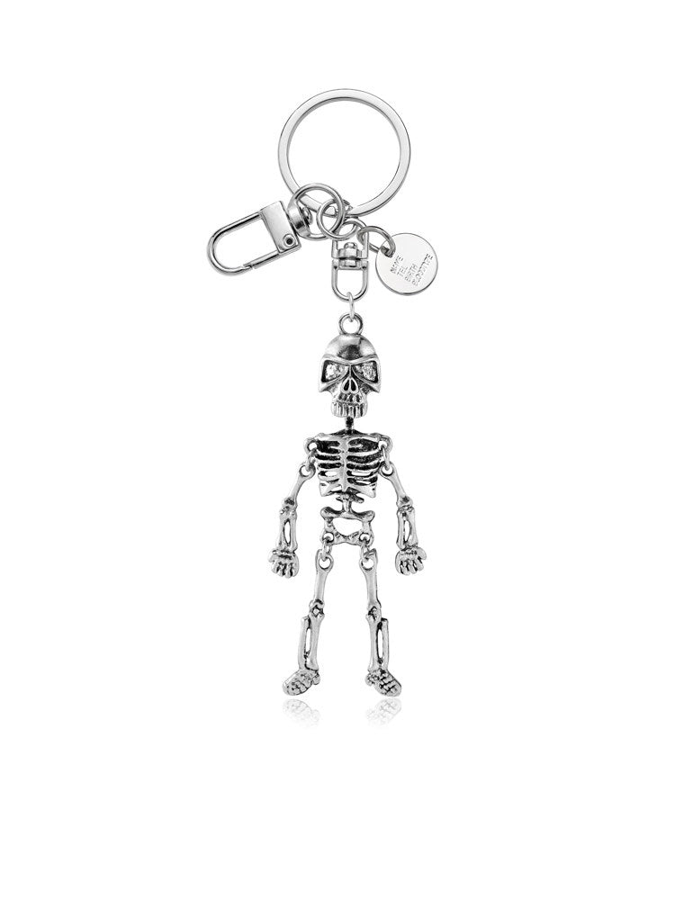 Gothic Skeleton key chain
