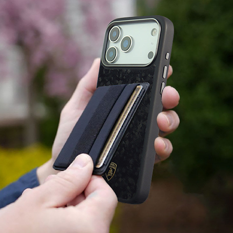 Het ultieme Lamborghini-telefoonhoesje van koolstofvezel voor iPhone