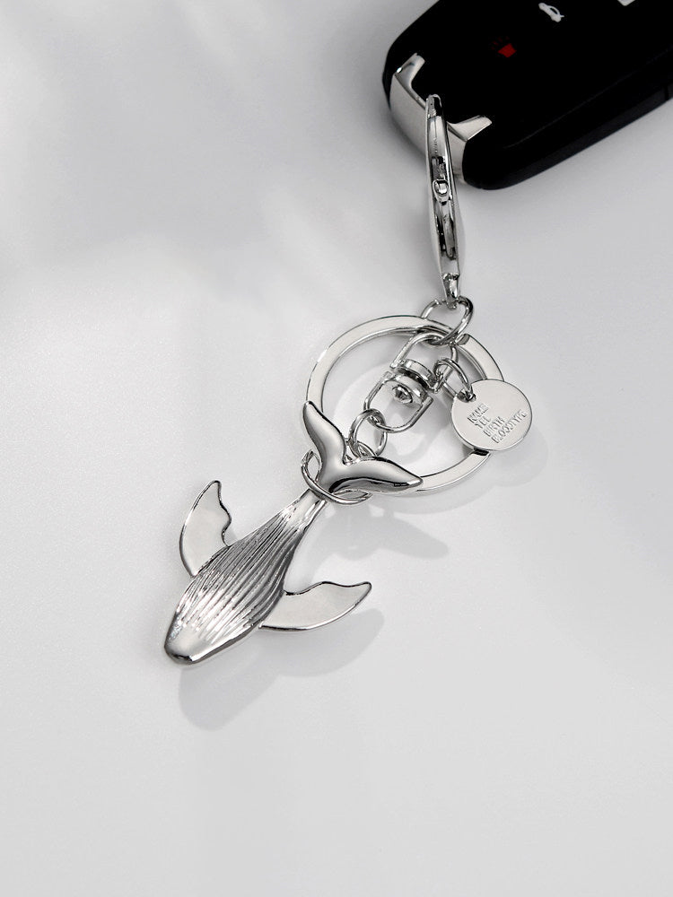 Whale key chain
