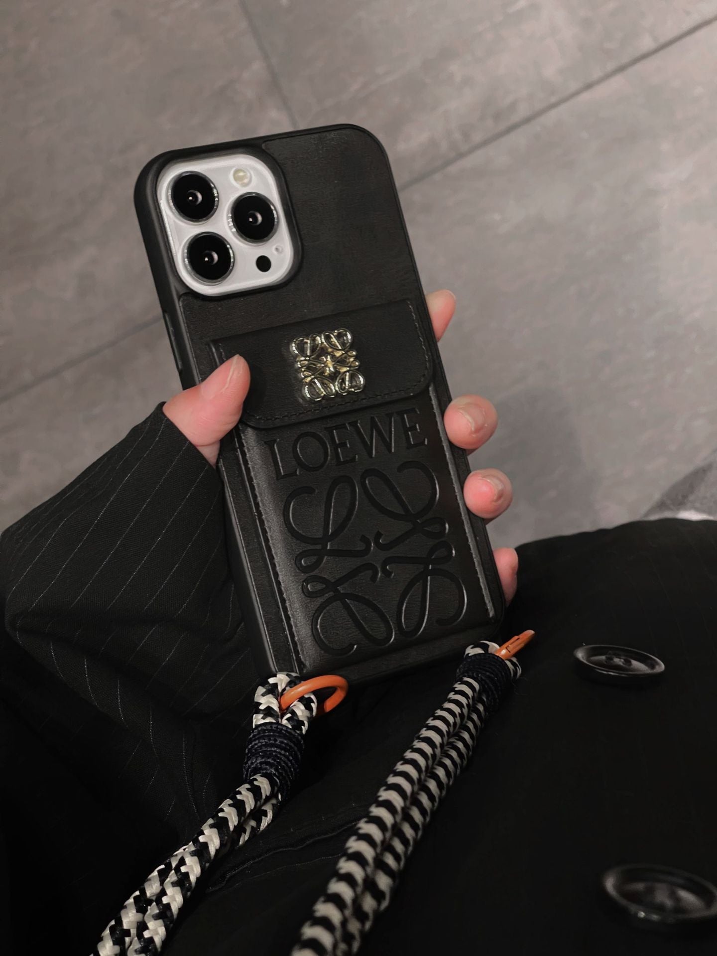 Loe Card Holder Læder iPhone etui