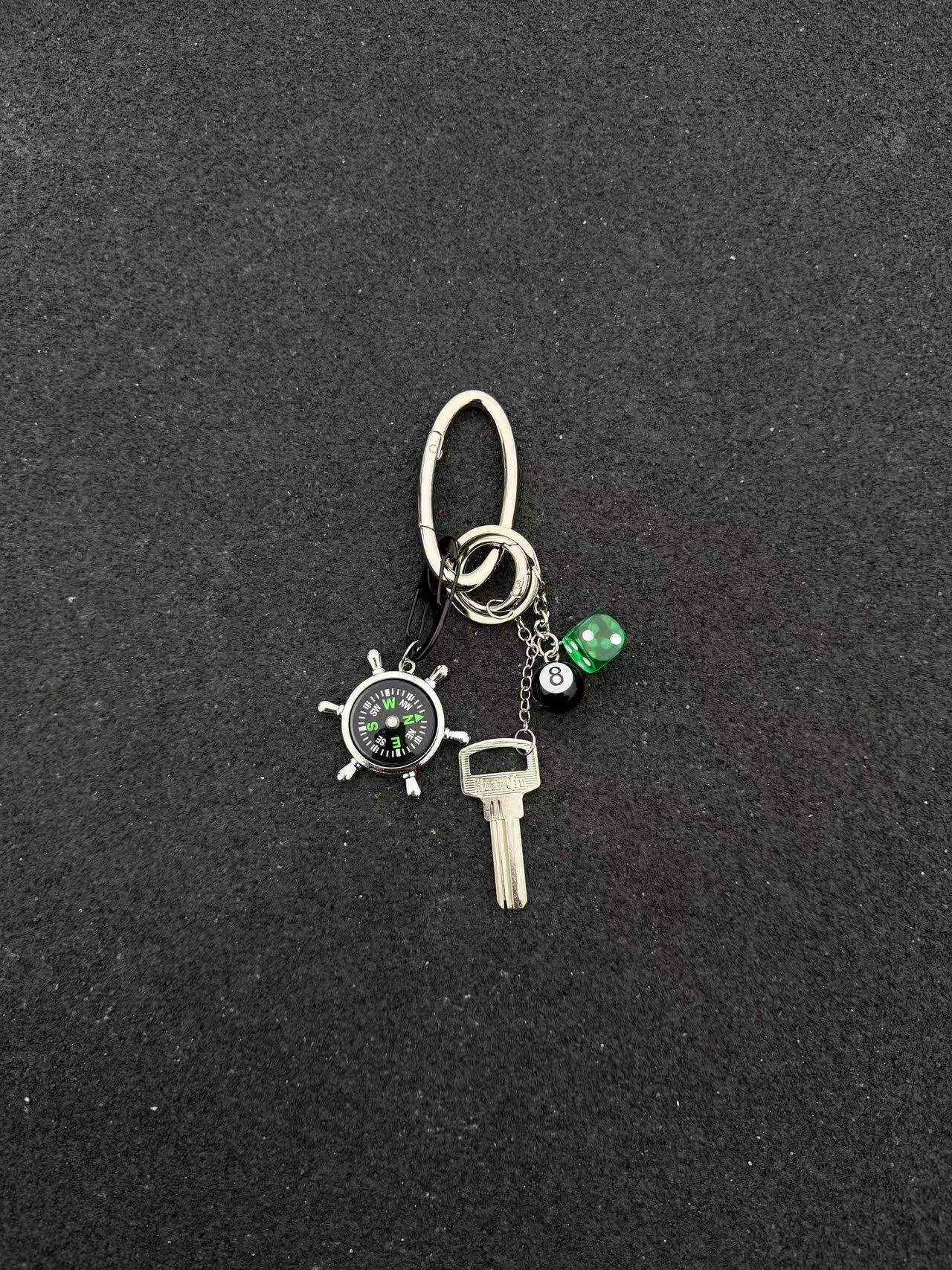Billiards key chain