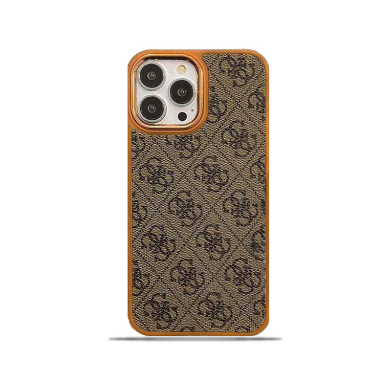 Gul luksus iPhone etui-MD231025