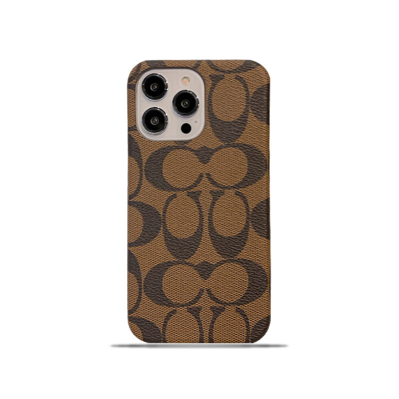 Klassisk klassisk iPhone-etui Brun -JDK241426
