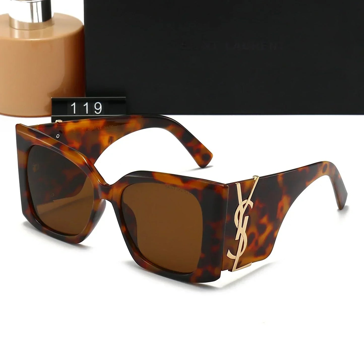 Luxuriöse Sonnenbrille mit großem Rahmen Y-01