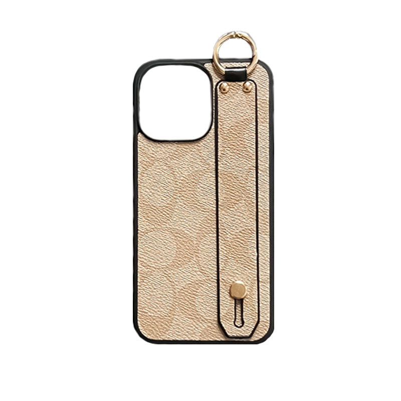 Klassisk iPhone-cover med holder, sort-SW240330