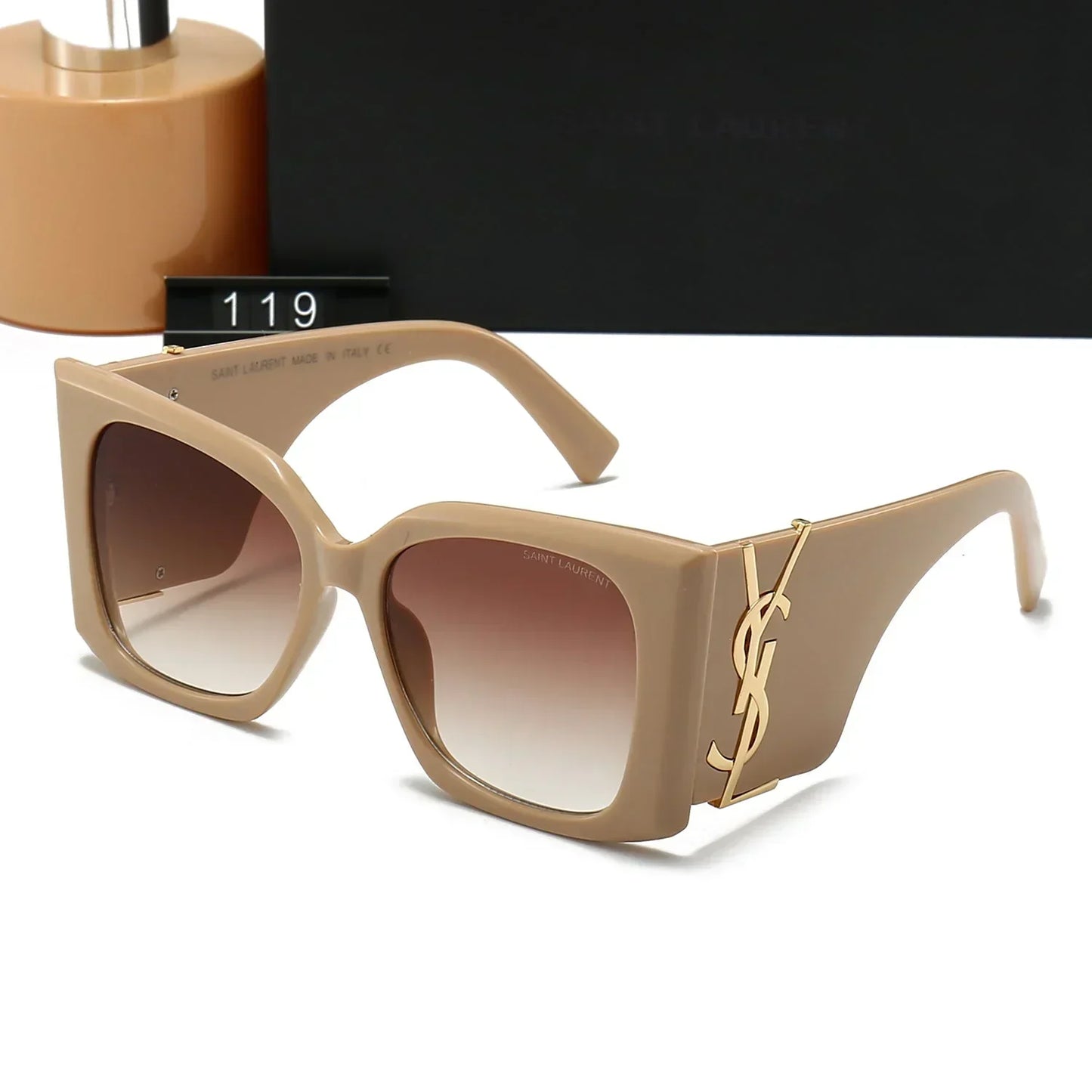 Luxuriöse Sonnenbrille mit großem Rahmen Y-01