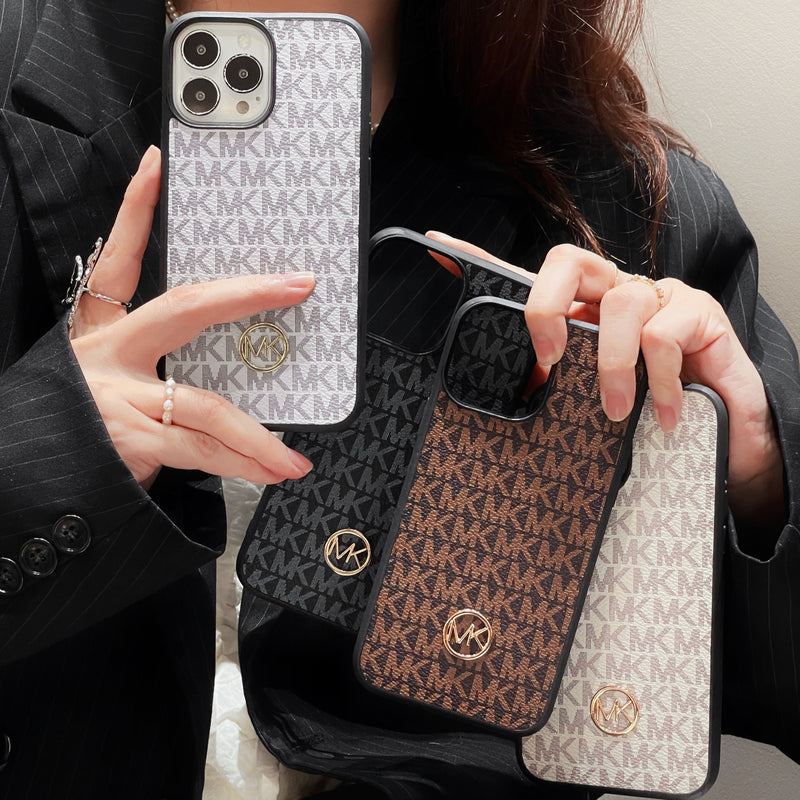 Luksus iPhone-etui Brun-MKK240603