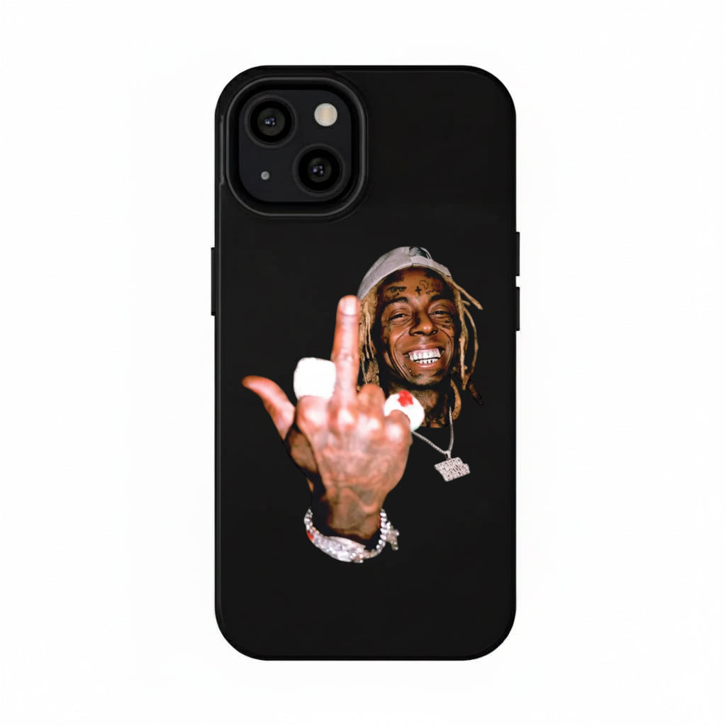 3D Lenticular Magsafe Phone Case - Dynamic Lil Wayne & ASAP Rocky Dual Design (Angle-Shifting Visuals)