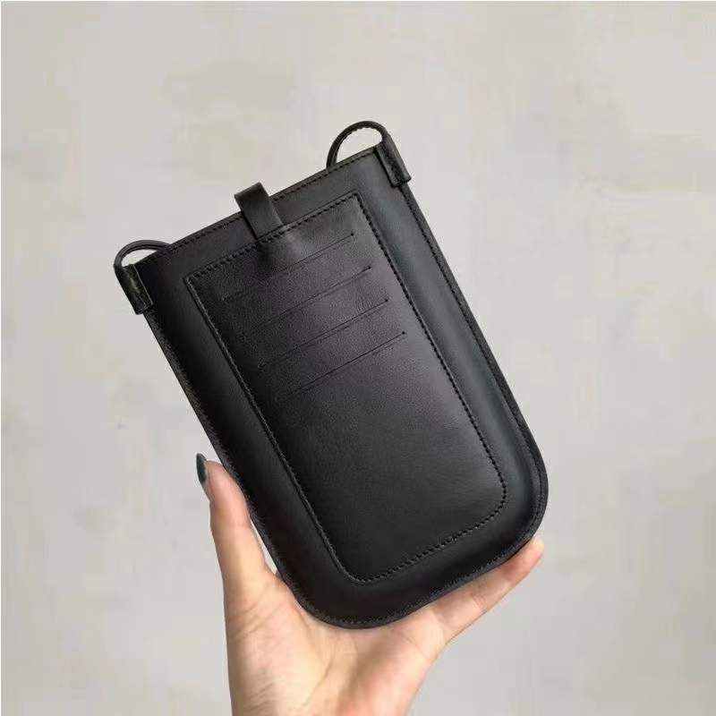 حقيبة هاتف جلدية عبر الجسم