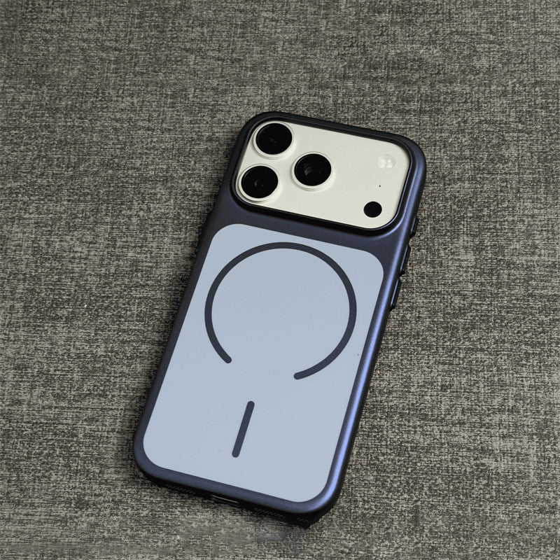Matte Magnetic iPhone Case: Slim Protection, Wireless Charging Ready