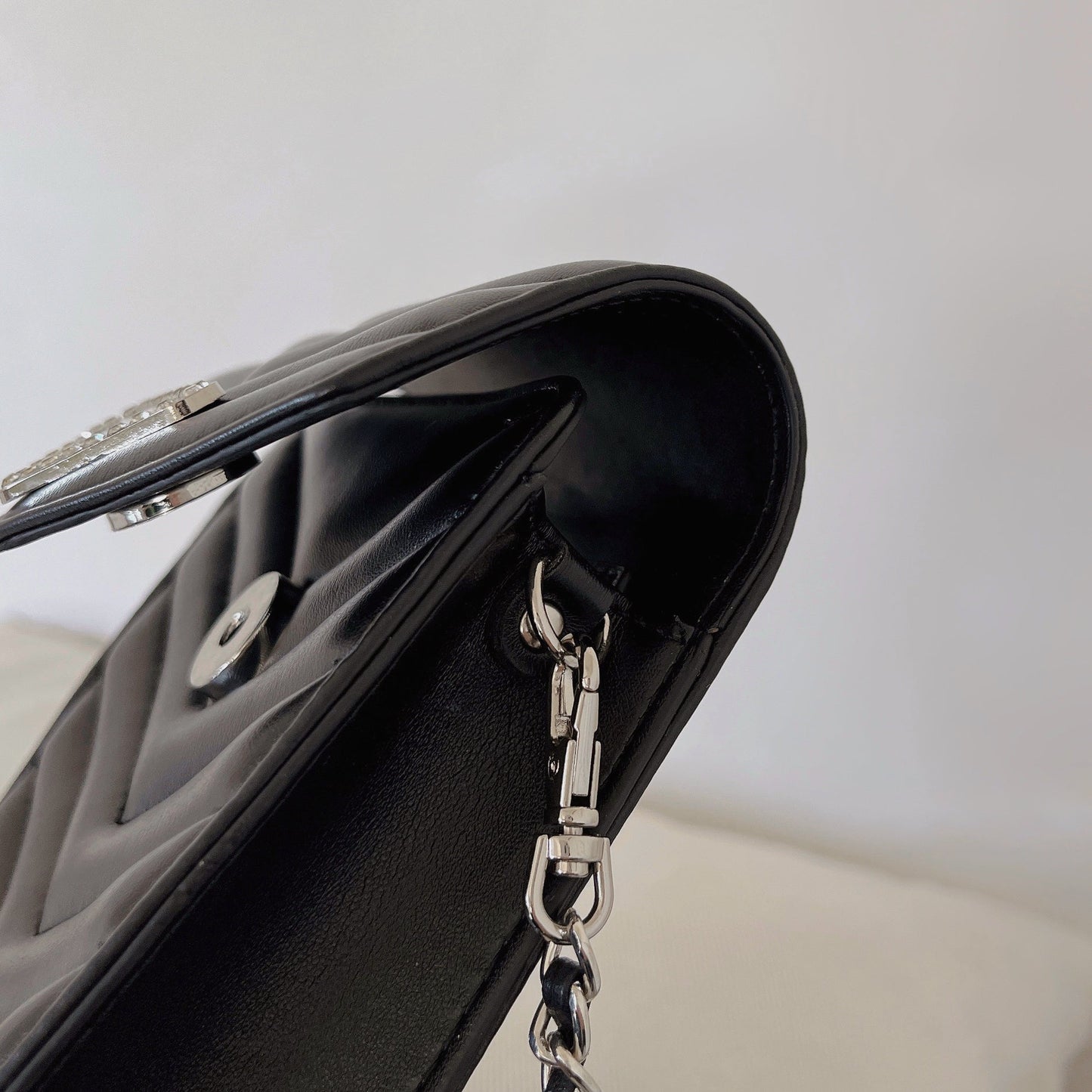 Crossbody læder telefontaske