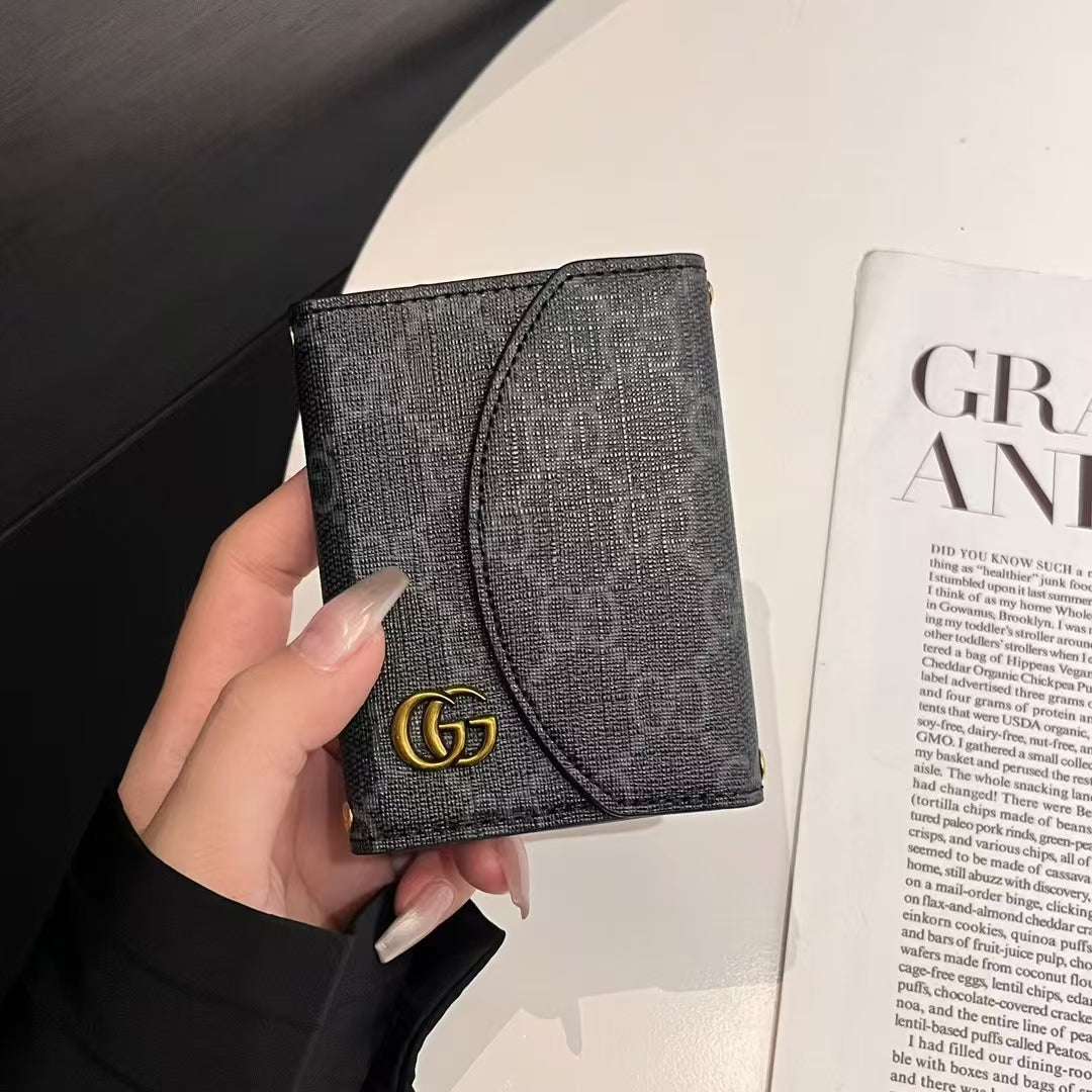 Luksus Lou & Luksus-inspireret Monogram Compact Wallet Collection