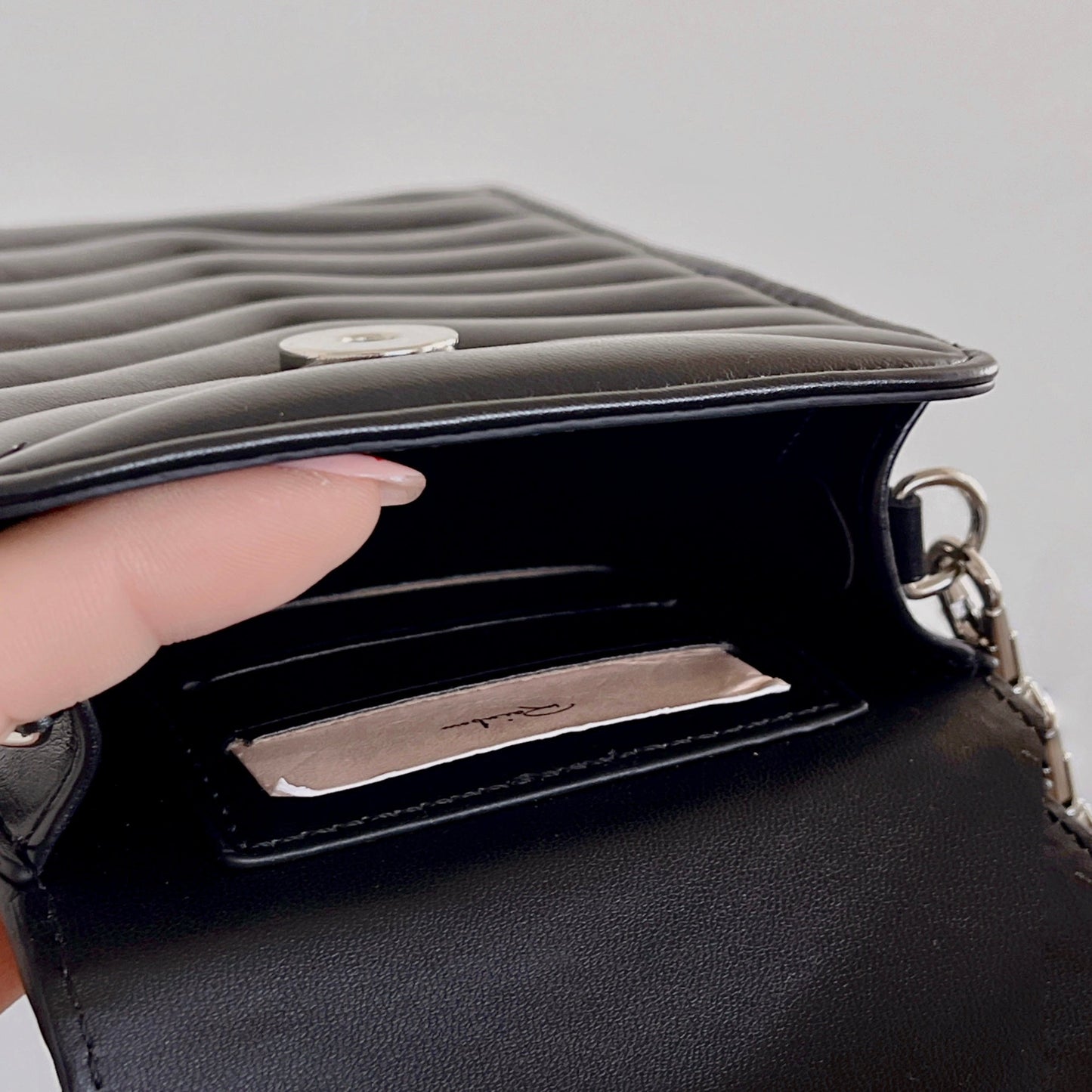Crossbody læder telefontaske
