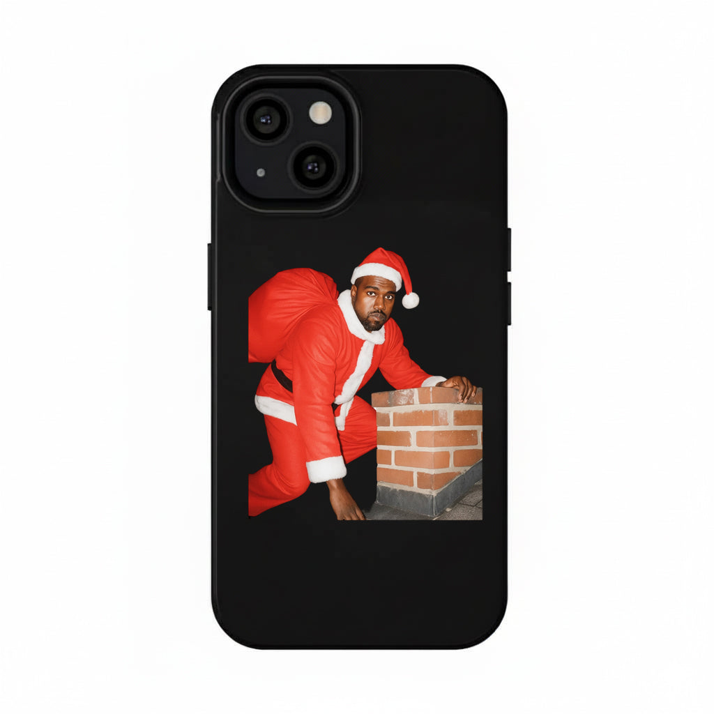 3D Lenticular Phone Case – Travis Scott & Kanye West Santa Chimney Dual Flip Visuals