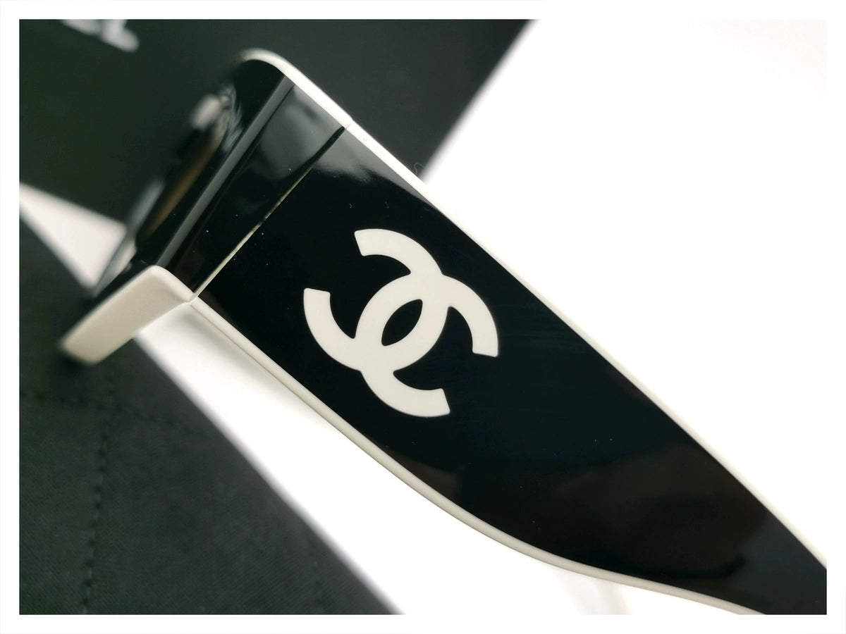 Rechteckige Acetat-Sonnenbrille