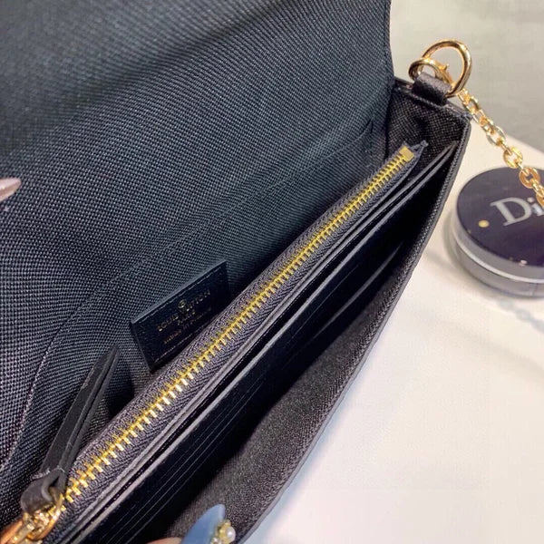 Vintage Monogram Konvolut Kæde Crossbody