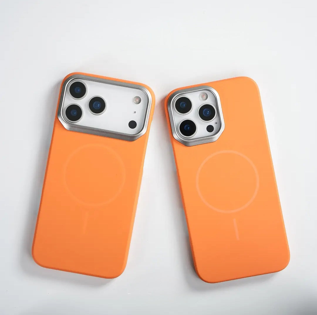 Nyt tyndt bare-feel magnetisk telefoncover 08