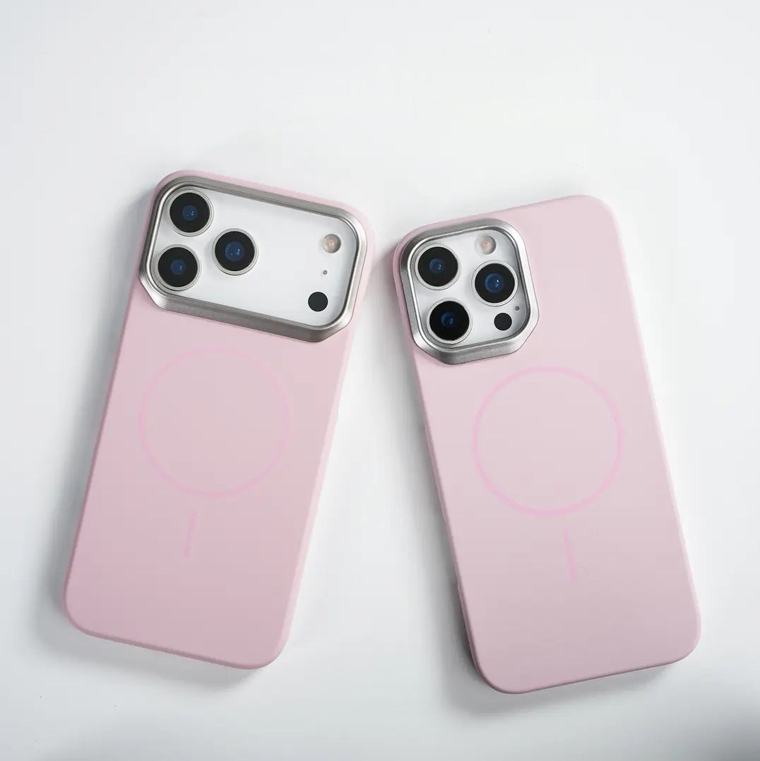 Nyt tyndt bare-feel magnetisk telefoncover 08