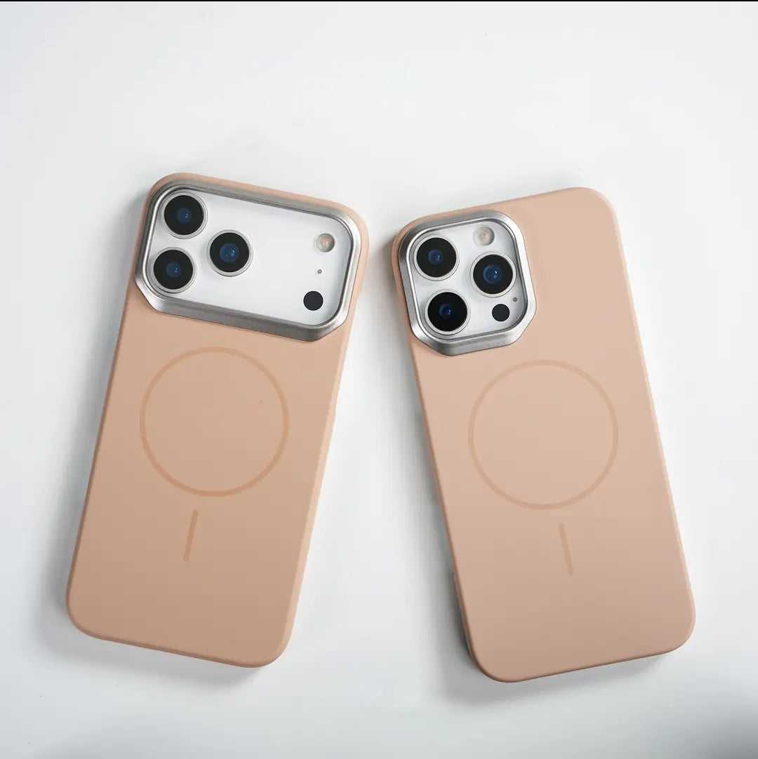 Nyt tyndt bare-feel magnetisk telefoncover 08
