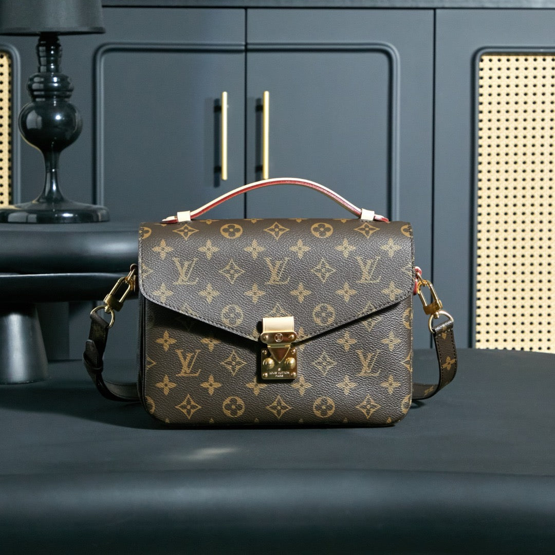 Sac à bandoulière 2-en-1 marron foncé & 010