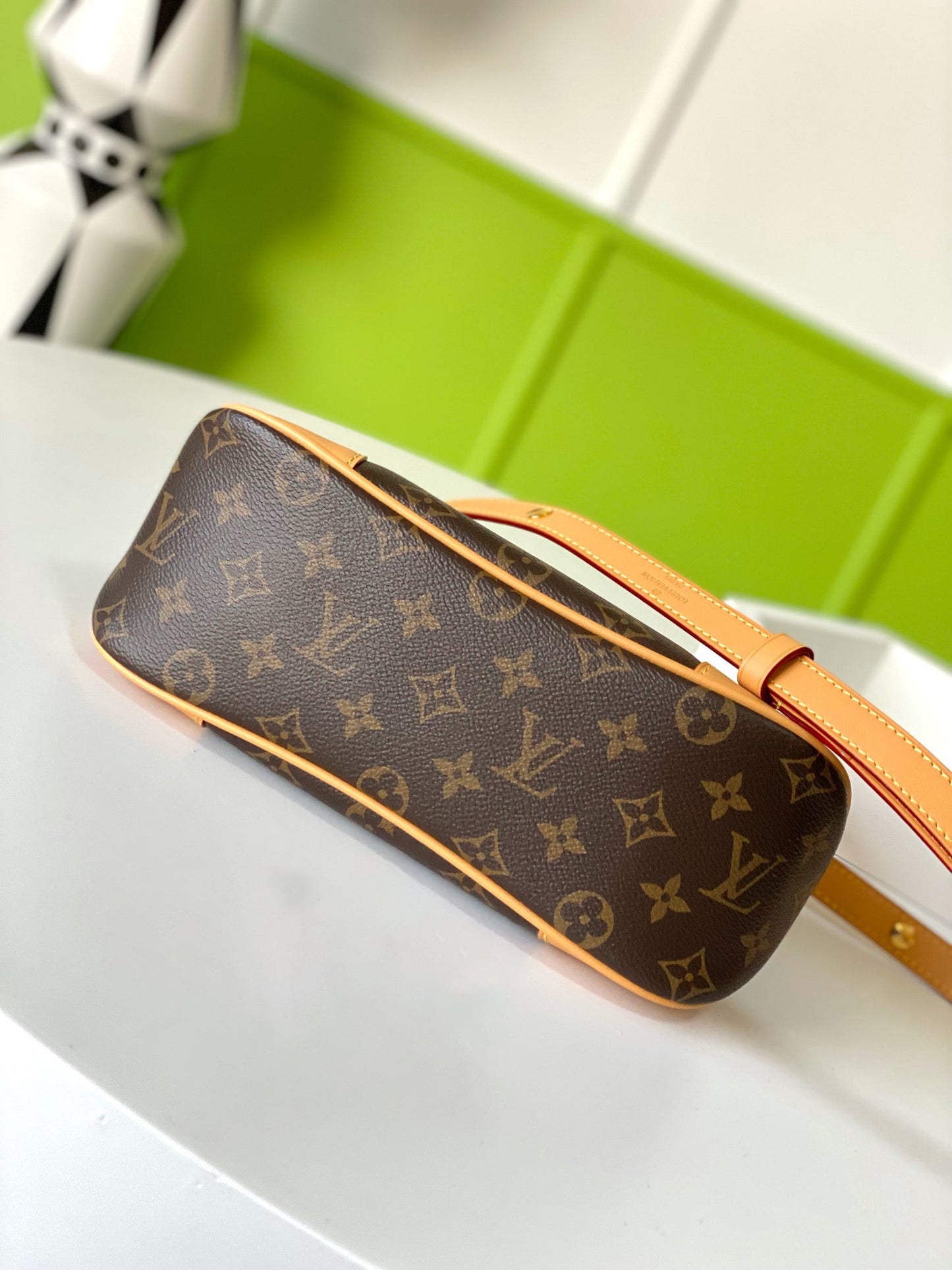 Luxe Monogram Hobo Handbag