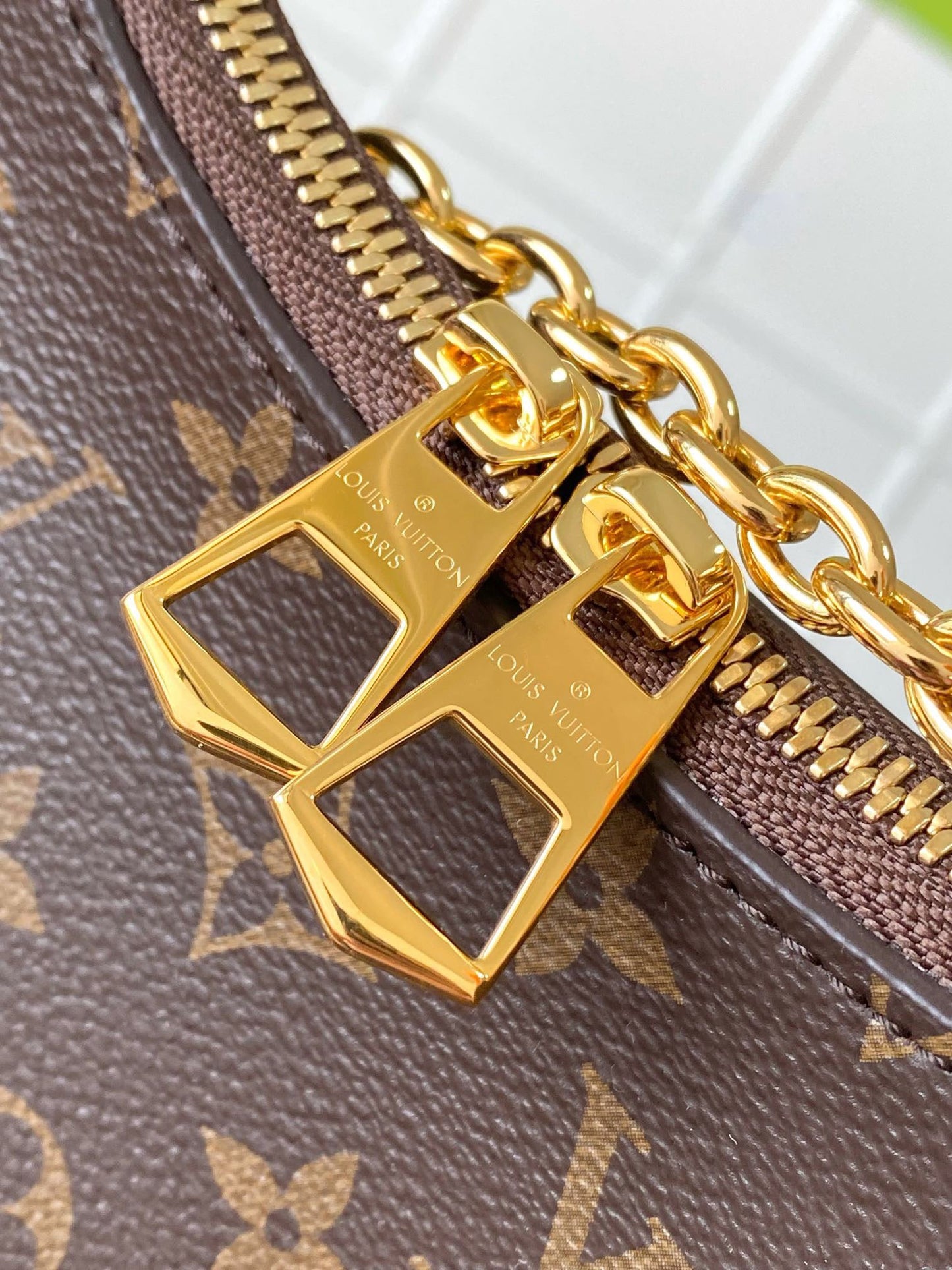 Luxe Monogram Hobo Handbag