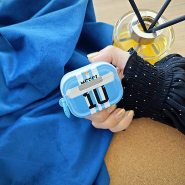 The Messi 10 Jersey Glossy AirPods Case