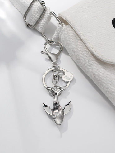 Whale key chain