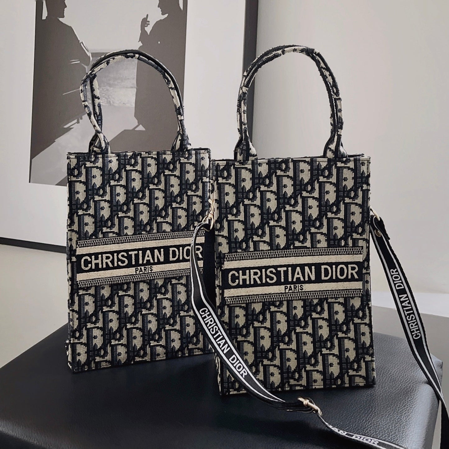 Sac fourre-tout classique avec bandoulière