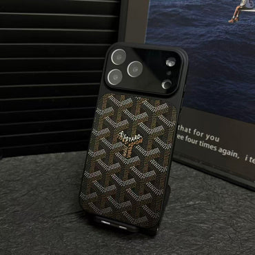The Iconic Goyard-Style Luxury iPhone Case