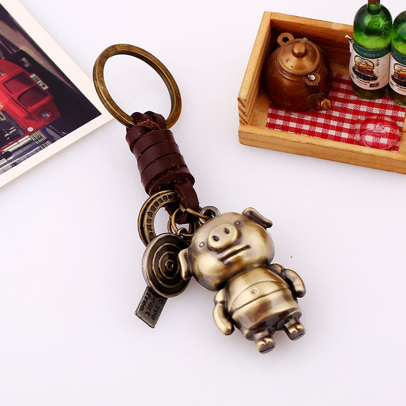 Pig key chain