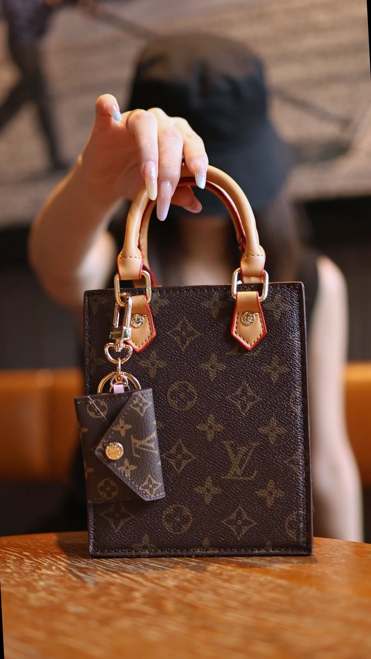 Borsa tote classica con tracolla