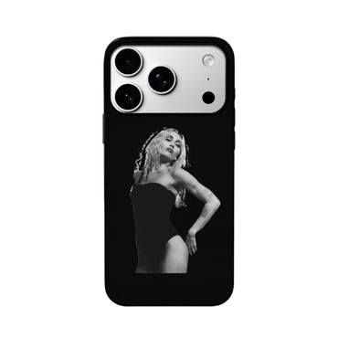 3D Lenticular Flip Phone Case – Dual Portrait: Stage Miley & Edgy Black Outfit Vibe