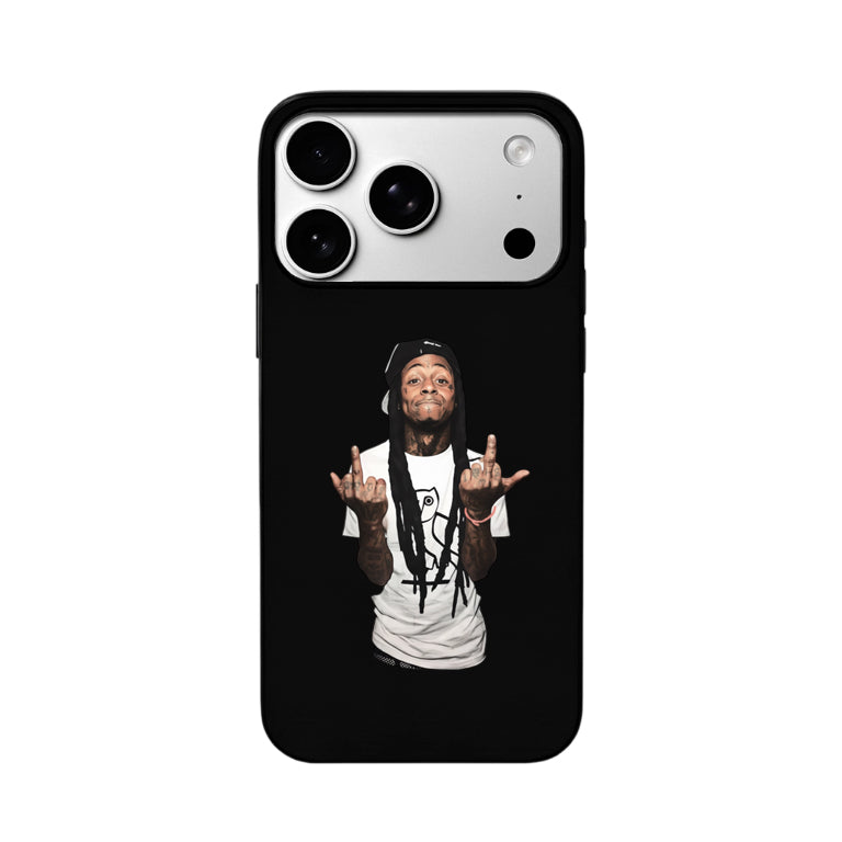 3D Lenticular Flip Phone Case – Dreadlocks Dual Gesture Hip-Hop Portrait Design