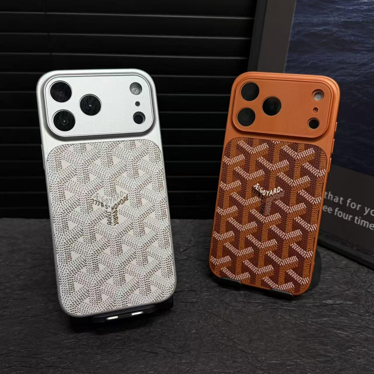 The Iconic Goyard-Style Luxury iPhone Case