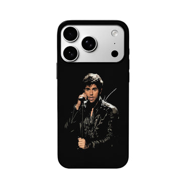 3D Lenticular Flip Phone Case – Singer Dual Portrait: Stage Performance & Casual Edgy Style