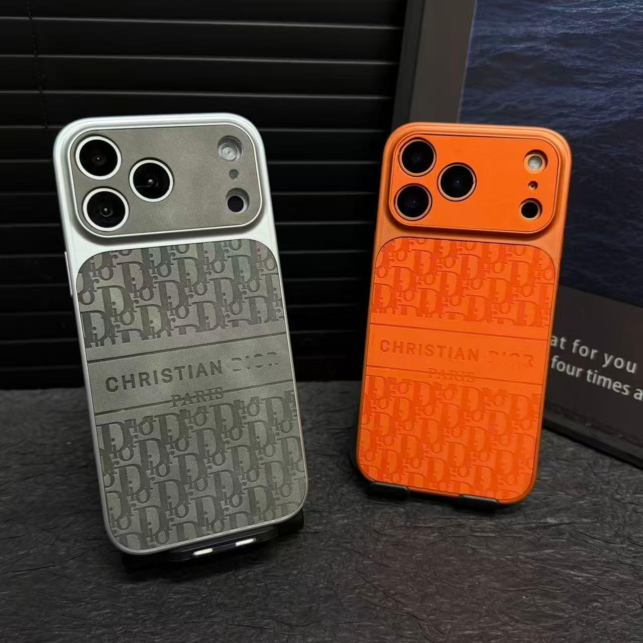 Dior–Inspired Monogram iPhone Case: Premium Texture, Slim Luxury Protection