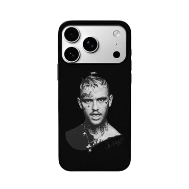 3D Lenticular Flip Phone Case – Lil Peep Tattoo Hip-Hop Dual Portrait Design