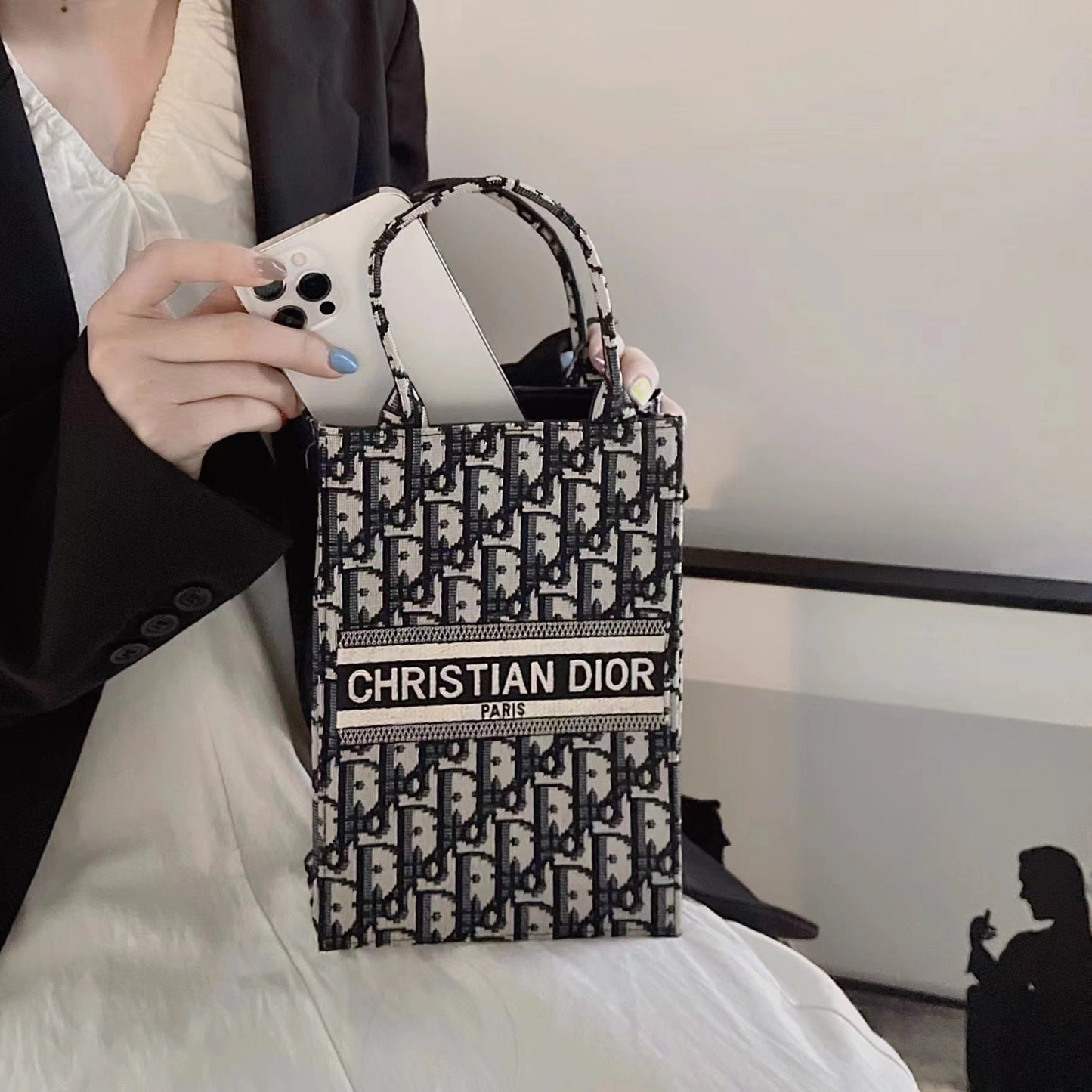 Sac fourre-tout classique avec bandoulière