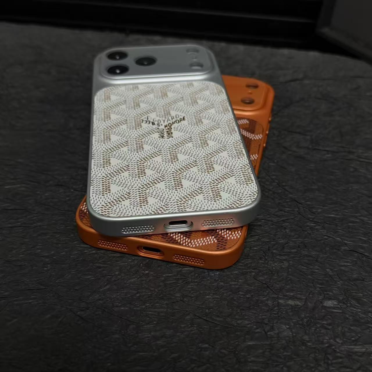 The Iconic Goyard-Style Luxury iPhone Case