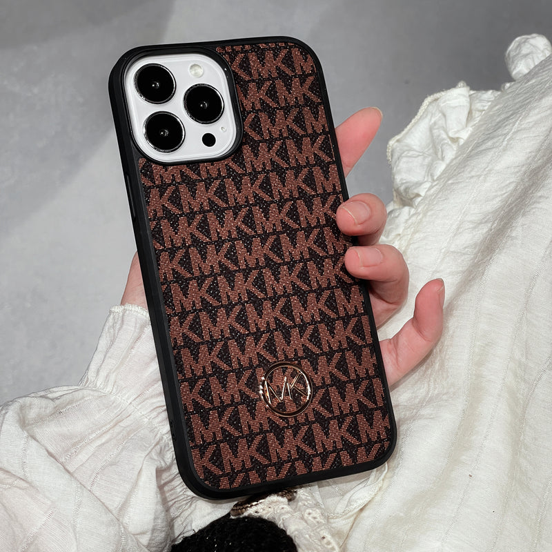 Luksus iPhone-etui Brun-MKK240603