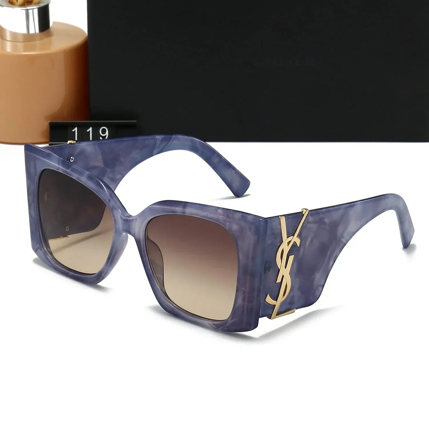 Luxuriöse Sonnenbrille mit großem Rahmen Y-01