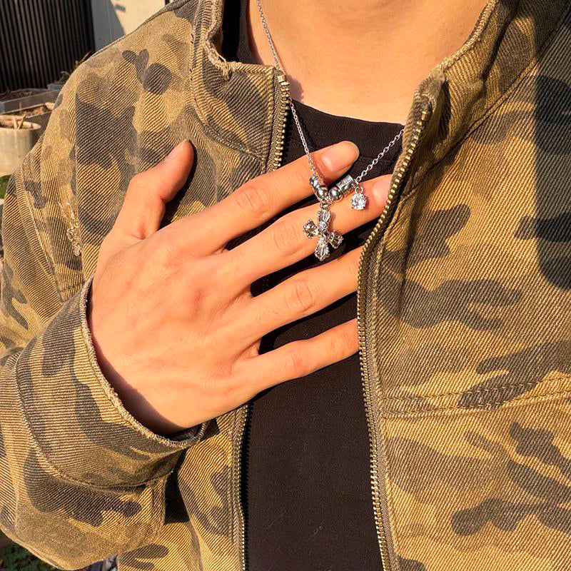 Vajra Titanium Steel Necklace