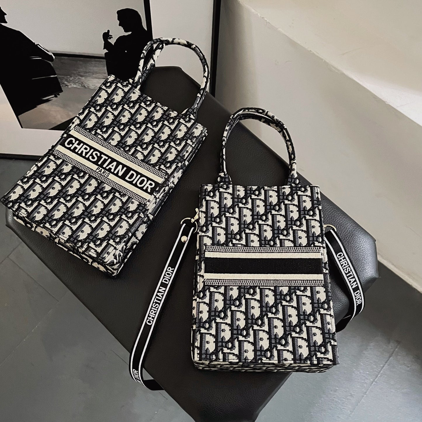Sac fourre-tout classique avec bandoulière