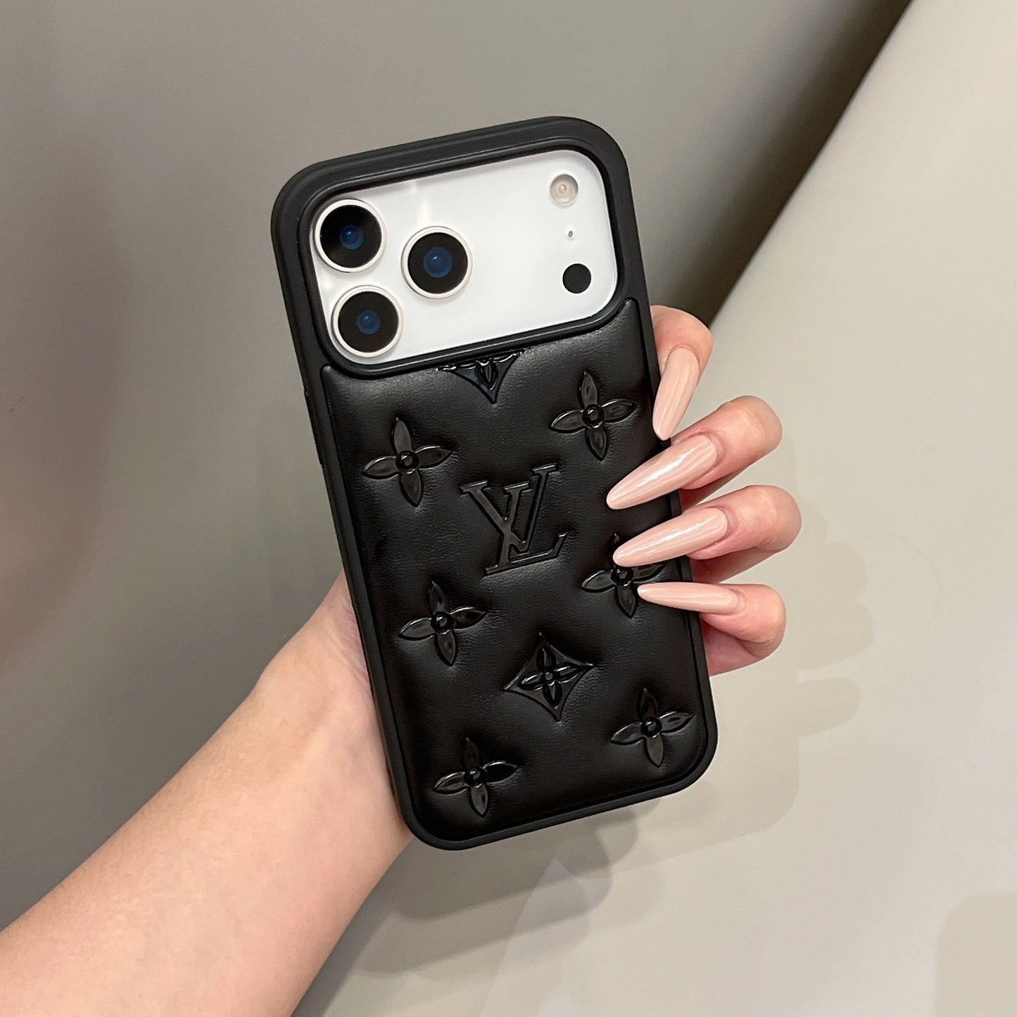 Luksus 3D-præget designer iPhone-cover