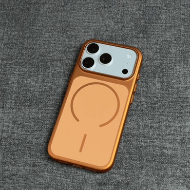 Matte Magnetic iPhone Case: Slim Protection, Wireless Charging Ready