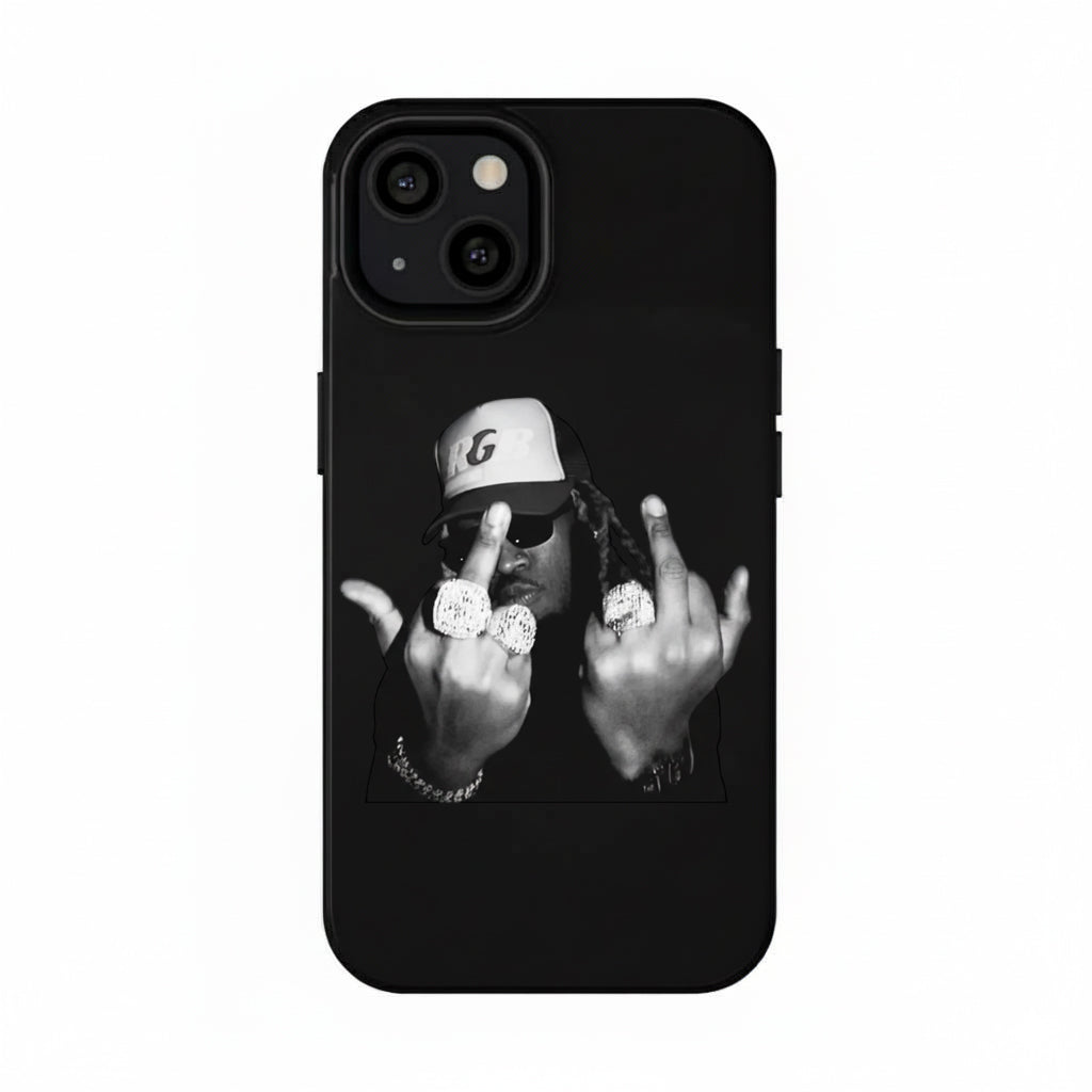3D Lenticular Magsafe Phone Case - Dynamic Eminem & Travis Scott Dual Design (Angle-Shifting Visuals)