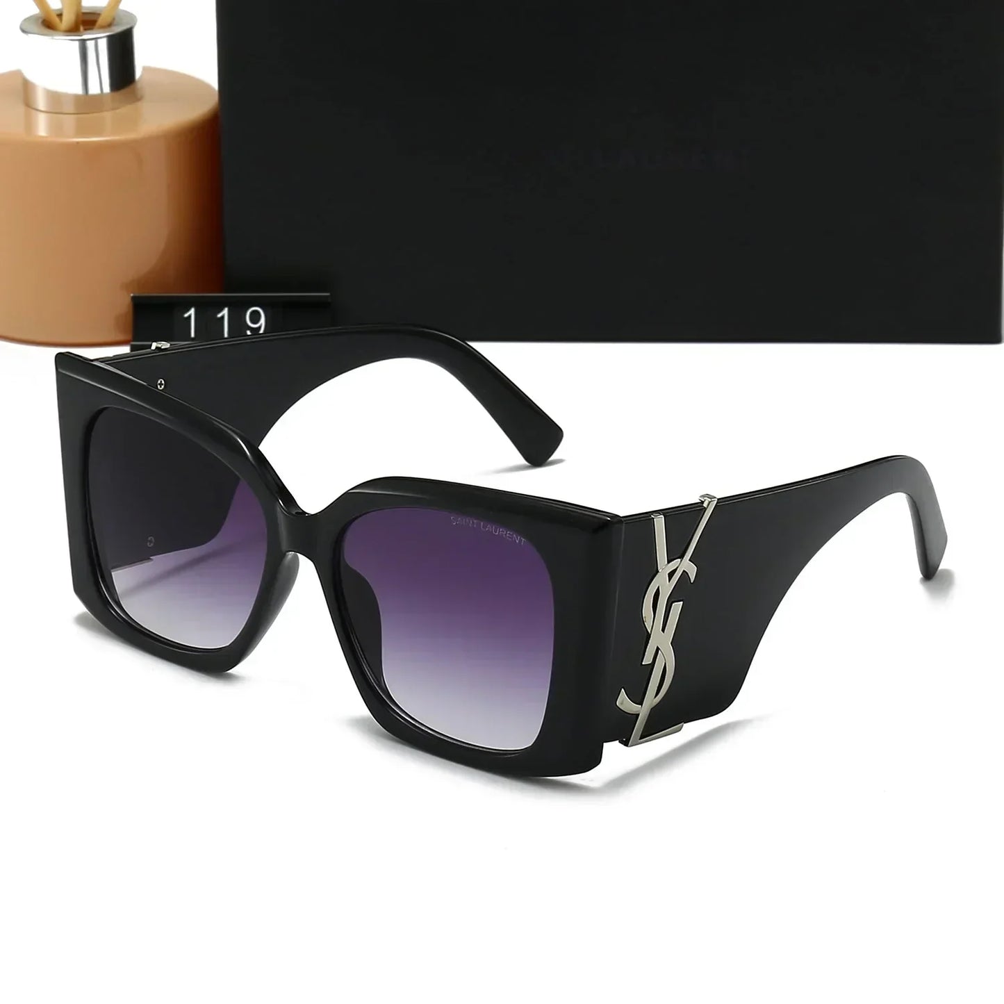 Luxuriöse Sonnenbrille mit großem Rahmen Y-01
