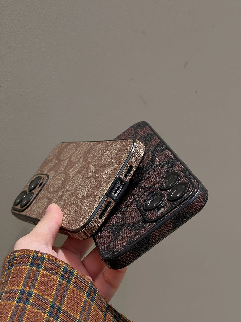Klassisk iPhone-etui Brun -QB240402